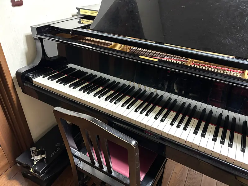 ピアノ教室風景